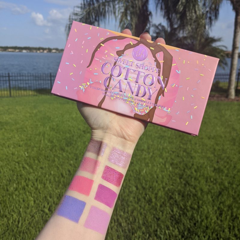 BH Cosmetics Cotton Candy Palette Review, Swatches & Look