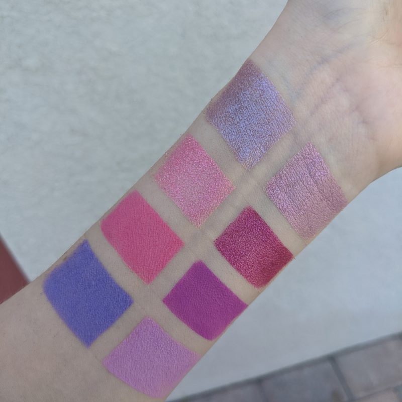 BH Cotton Candy Swatches Fair Skin