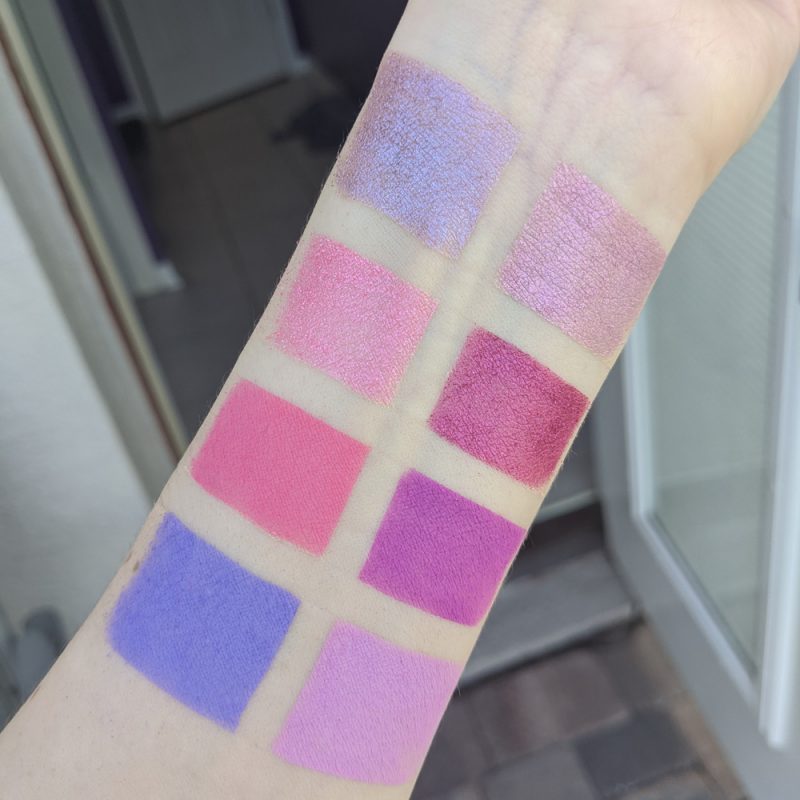 BH Cotton Candy Swatches Pale Skin