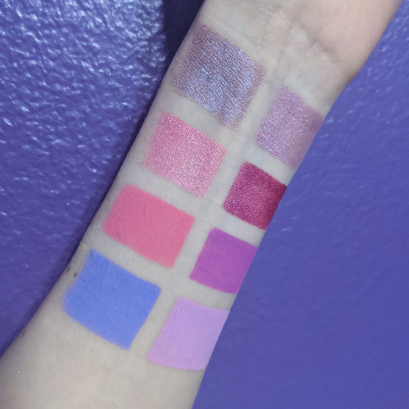 Cotton Candy Palette Swatches