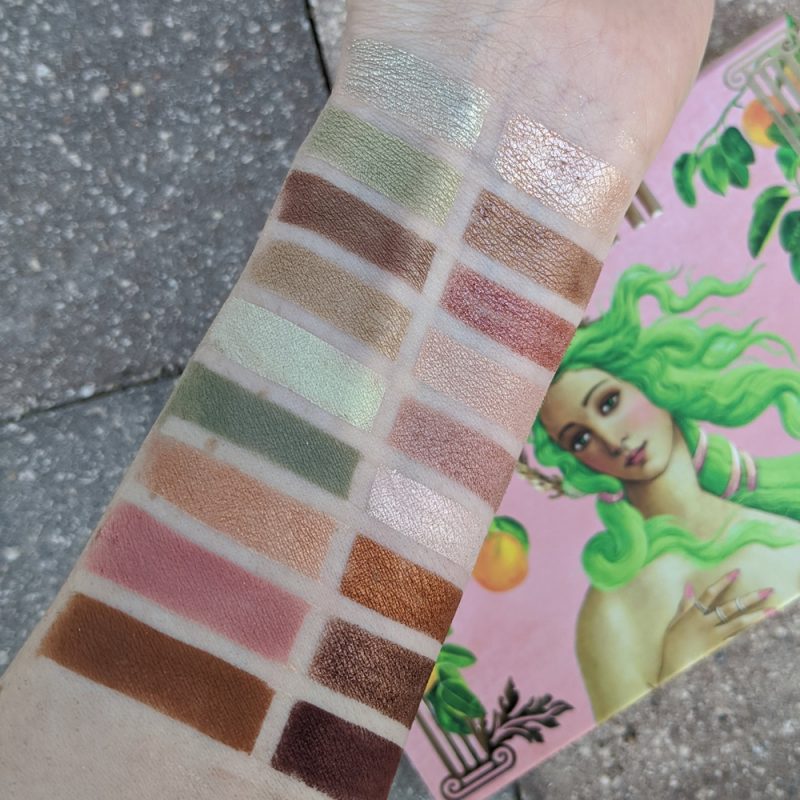 Lime Crime Venus XL 2 Palette - Vegan Modern Grunge Nude Palette