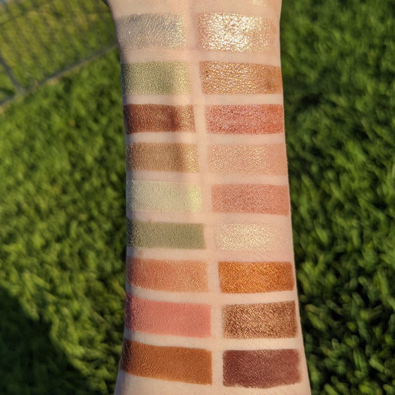 Lime Crime Venus XL 2 Swatches on Fair Skin