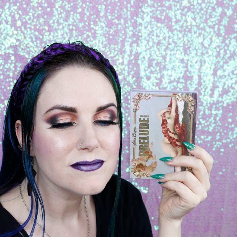 Lime Crime Prelude Chroma Palette Sunset Makeup Tutorial