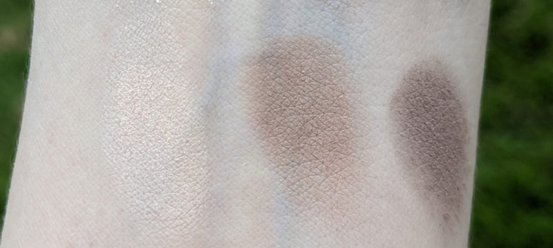 Smashbox Nudie Pic Fair Photo Edit Eye Shadow Trio swatches