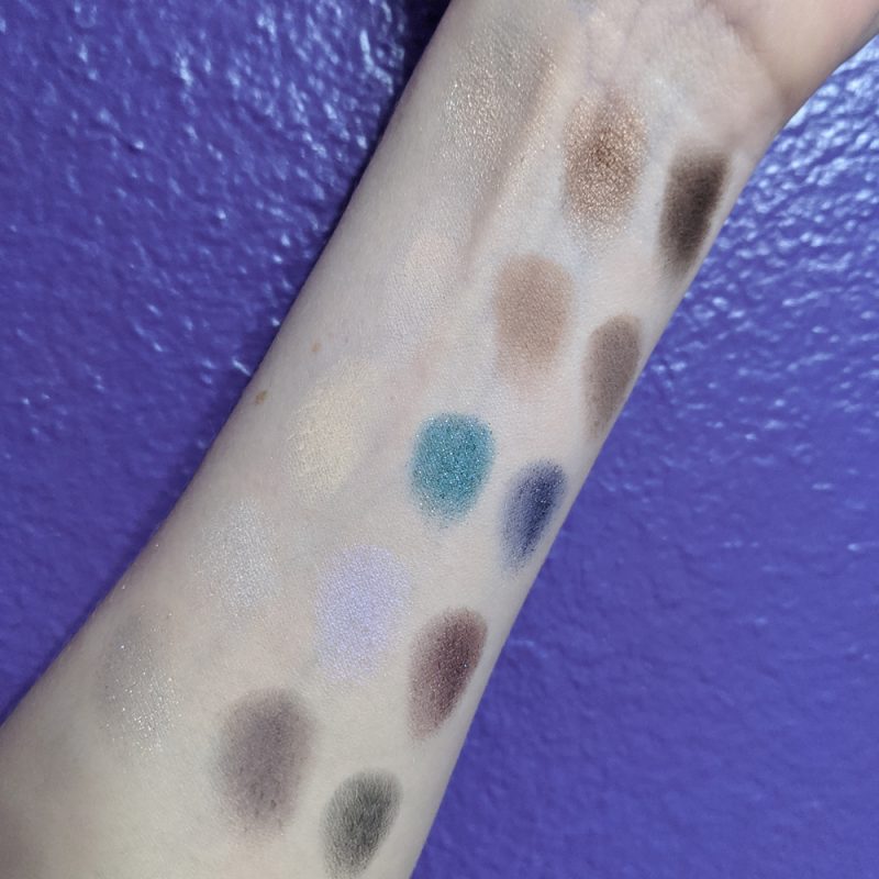 Smashbox Photo Edit Eye Shadow Trios Swatches on Light Skin