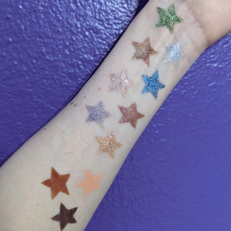 Urban Decay Stoned Vibes Swatches Fair Skin