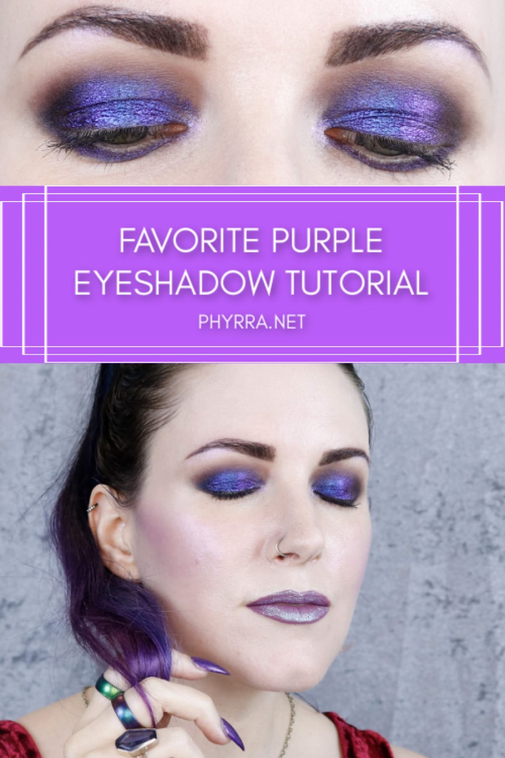 Favorite Purple Eyeshadow Tutorial