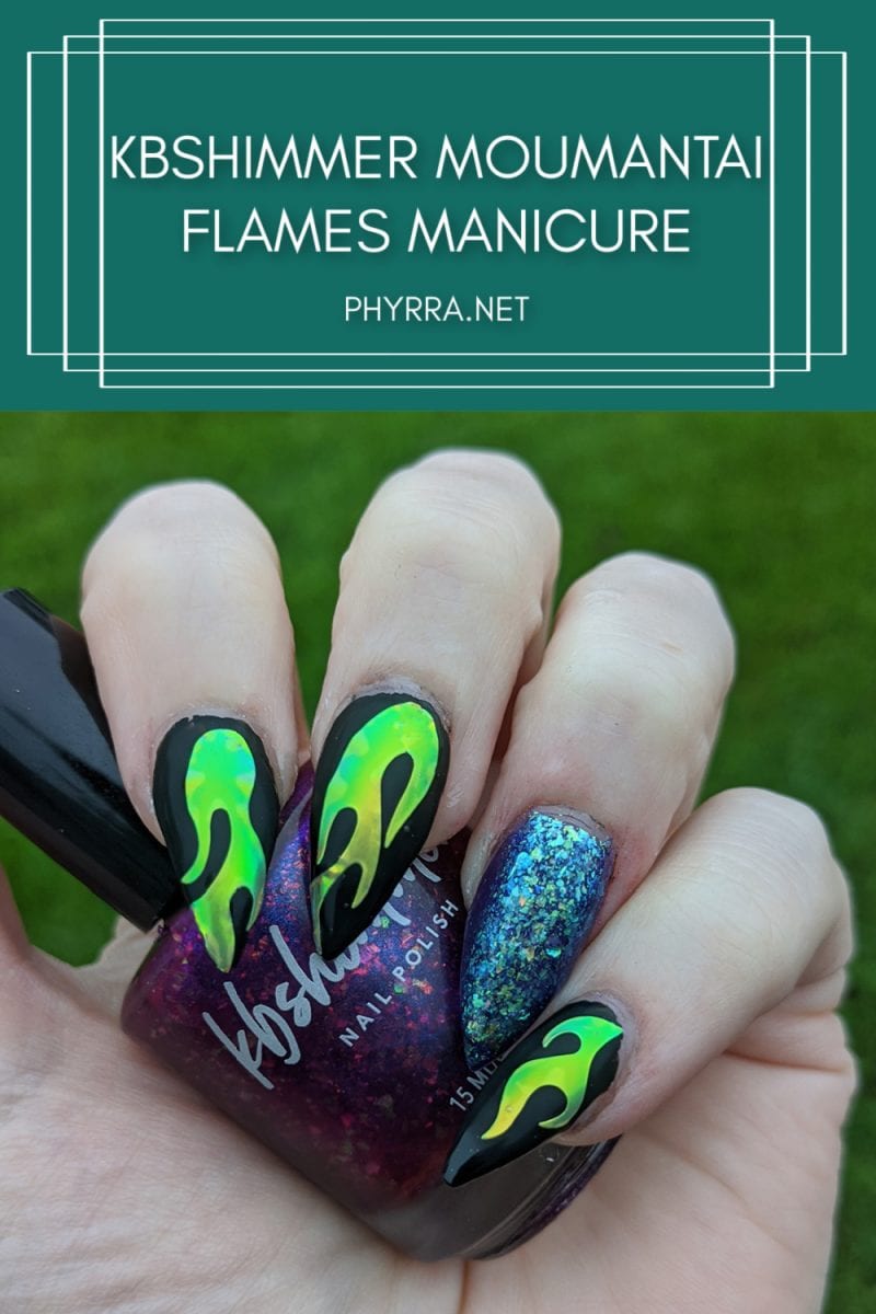 KBShimmer Moumantai Flames Mani