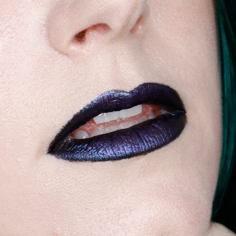 Nyx Amethyst Vibes and Oil Spill Glitter Goals Lips
