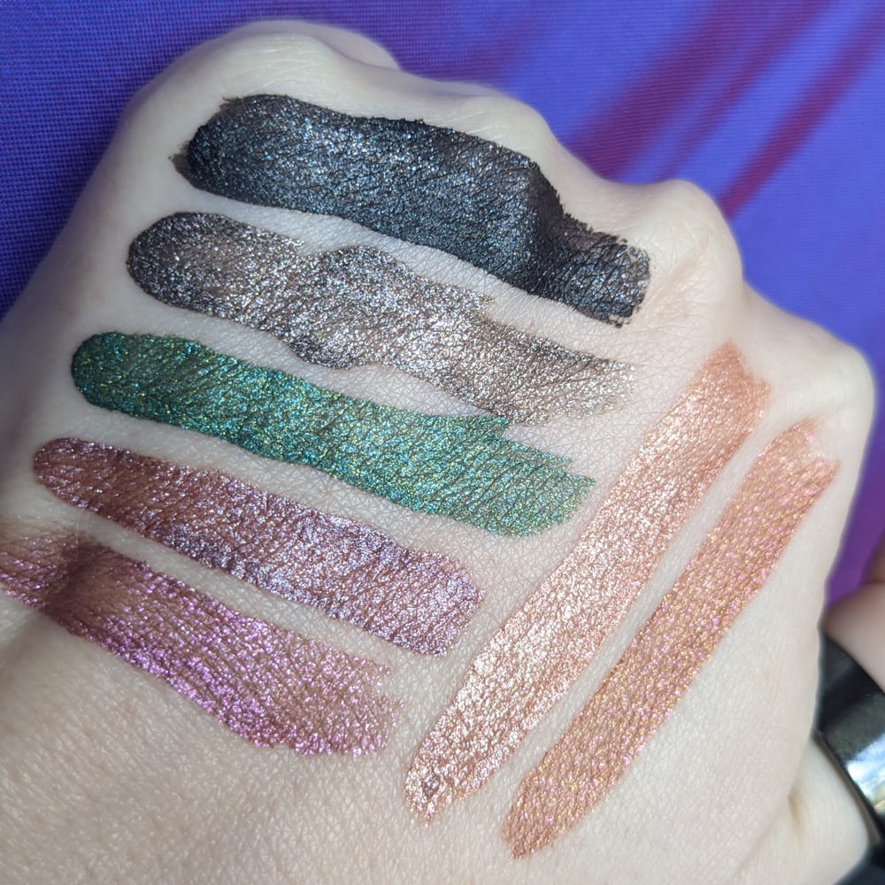 Haus Laboratories Glam Attack Liquid Eyeshadows Review & Swatches