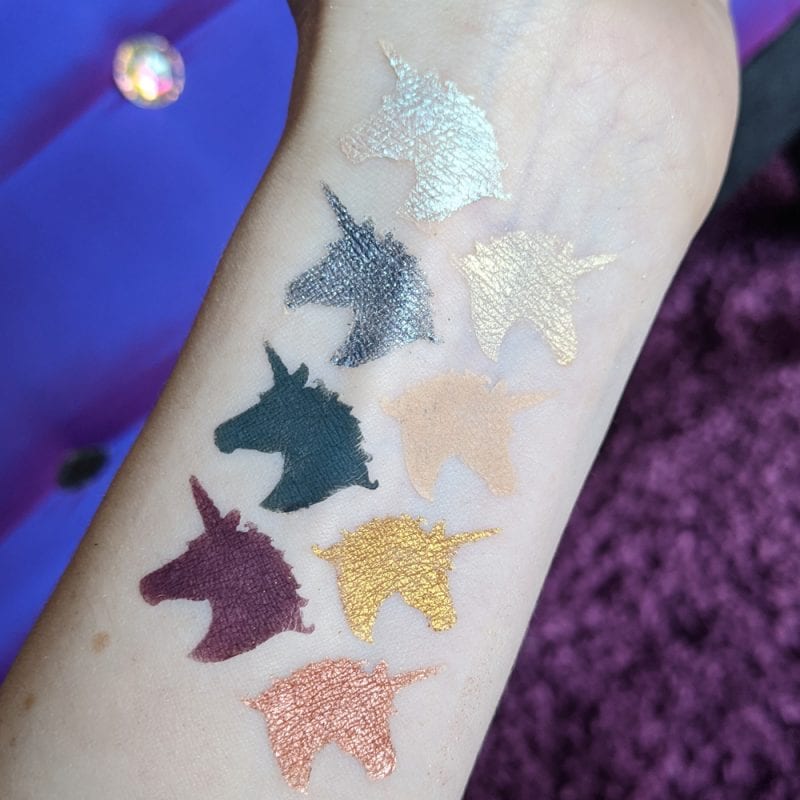 Lime Crime Prelude Chroma Palette swatches