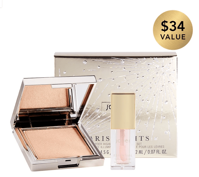 PARIS LIGHTS CITRINE HIGHLIGHTER & LIP OIL SET