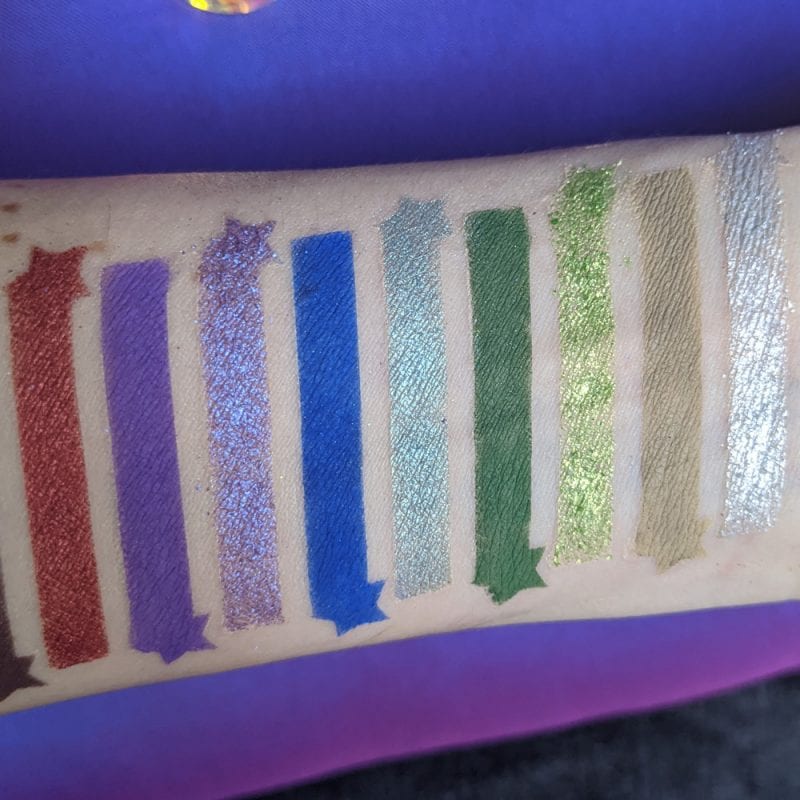 BM Urban Myth Palette Swatches