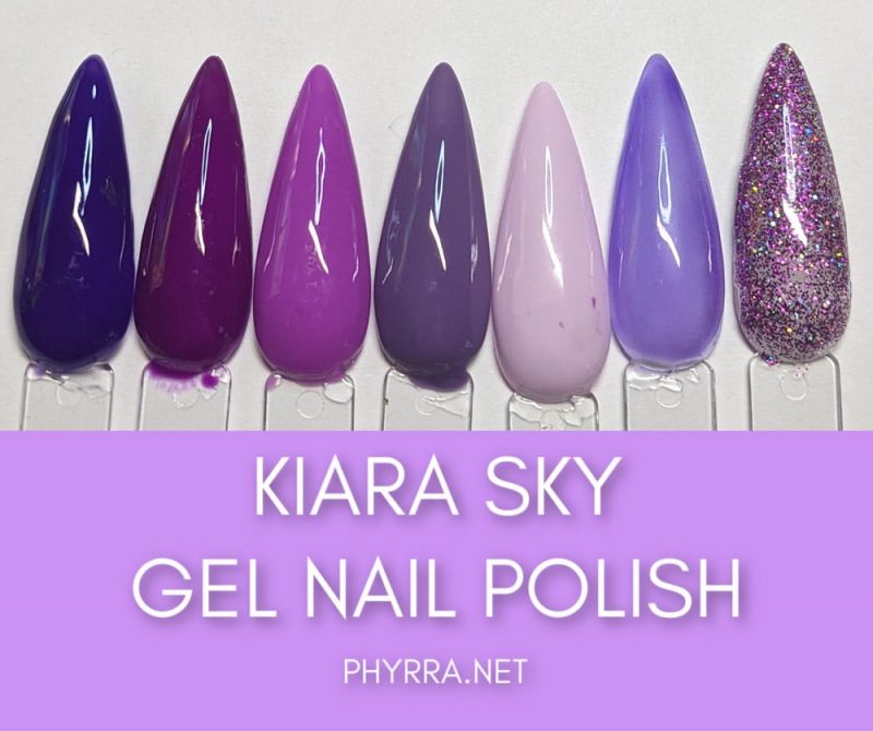 Kiara Sky Gel Nail Polish Swatches