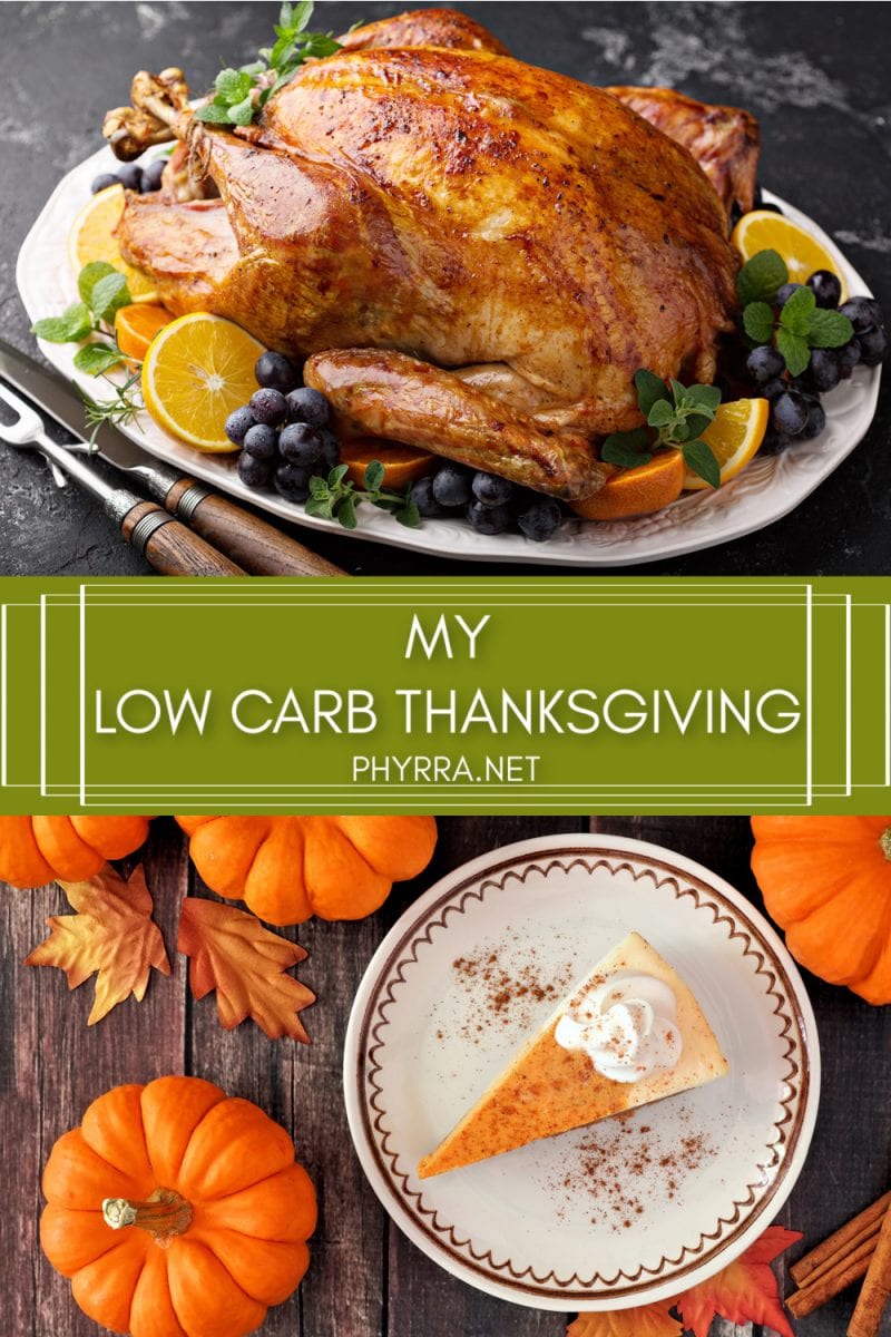 My Low Carb Thanksgiving Menu