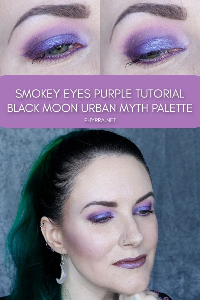 Black Moon Cosmetics Urban Myth Tutorial