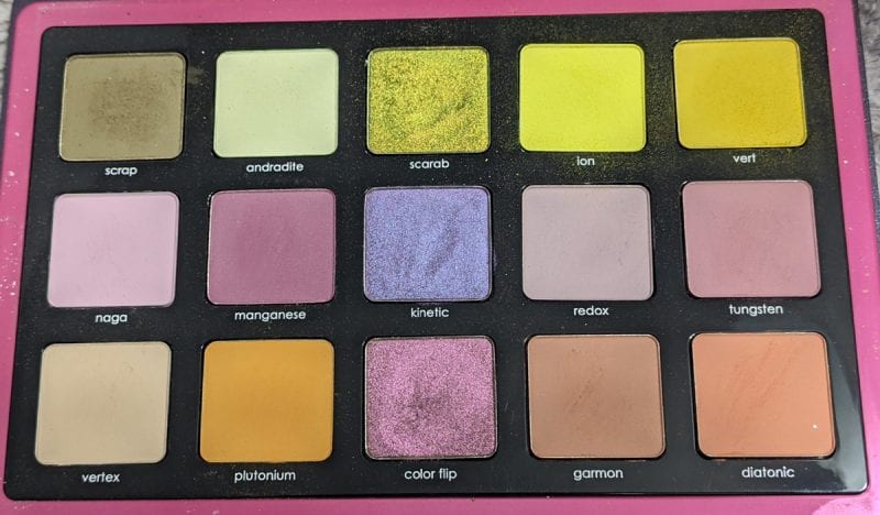 natasha denona ナターシャデノナ triochrome palette トリオ