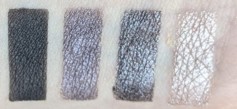 Haus Labs Afterhours Four-Way Shadow Palette Swatches