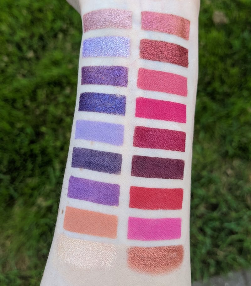 Juvia's Place Violets and Berries Eyeshadow Palettes