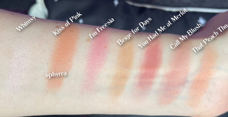 Gen Nude Blush Swatches