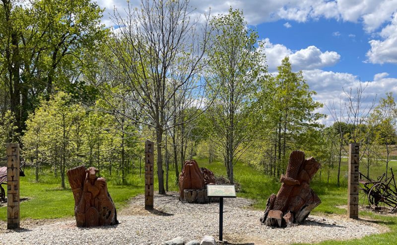 Faith Farm and Family Carvings