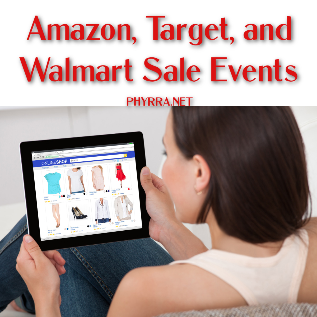 Amazon, Target, and Walmart Sale Events