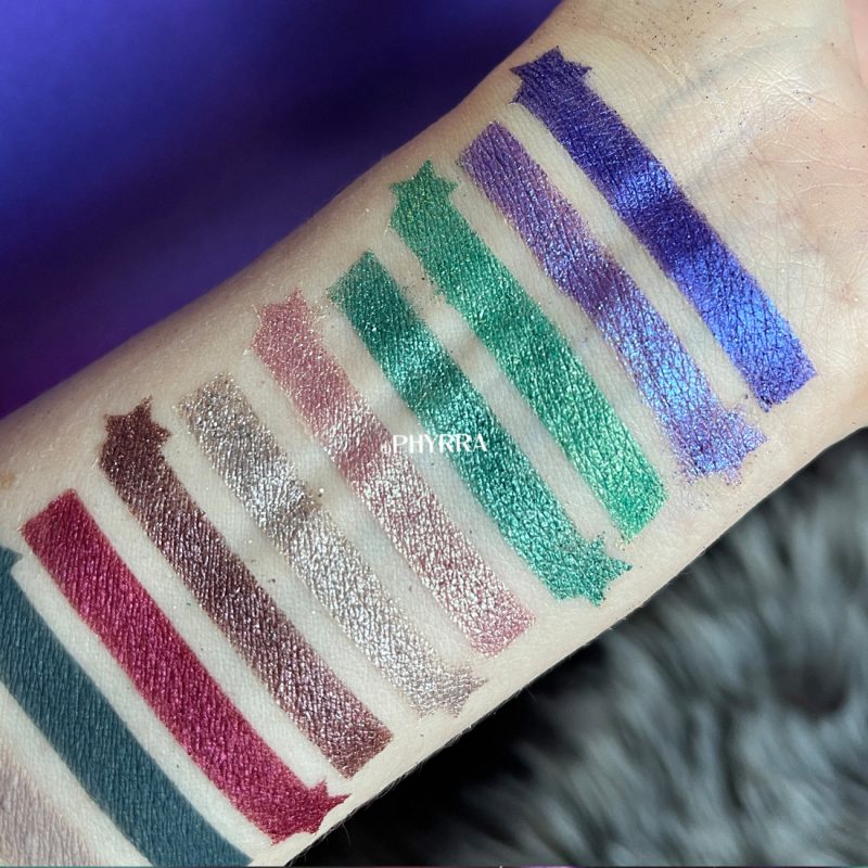 Sydney Grace Co Quintessence Palette Swatches