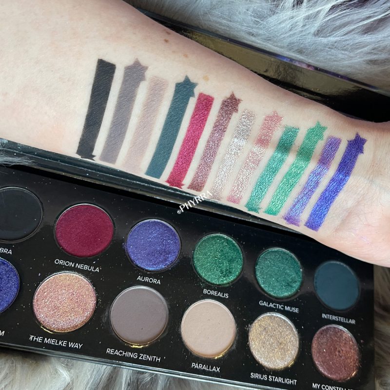 Sydney Grace Co Quintessence Palette Swatches