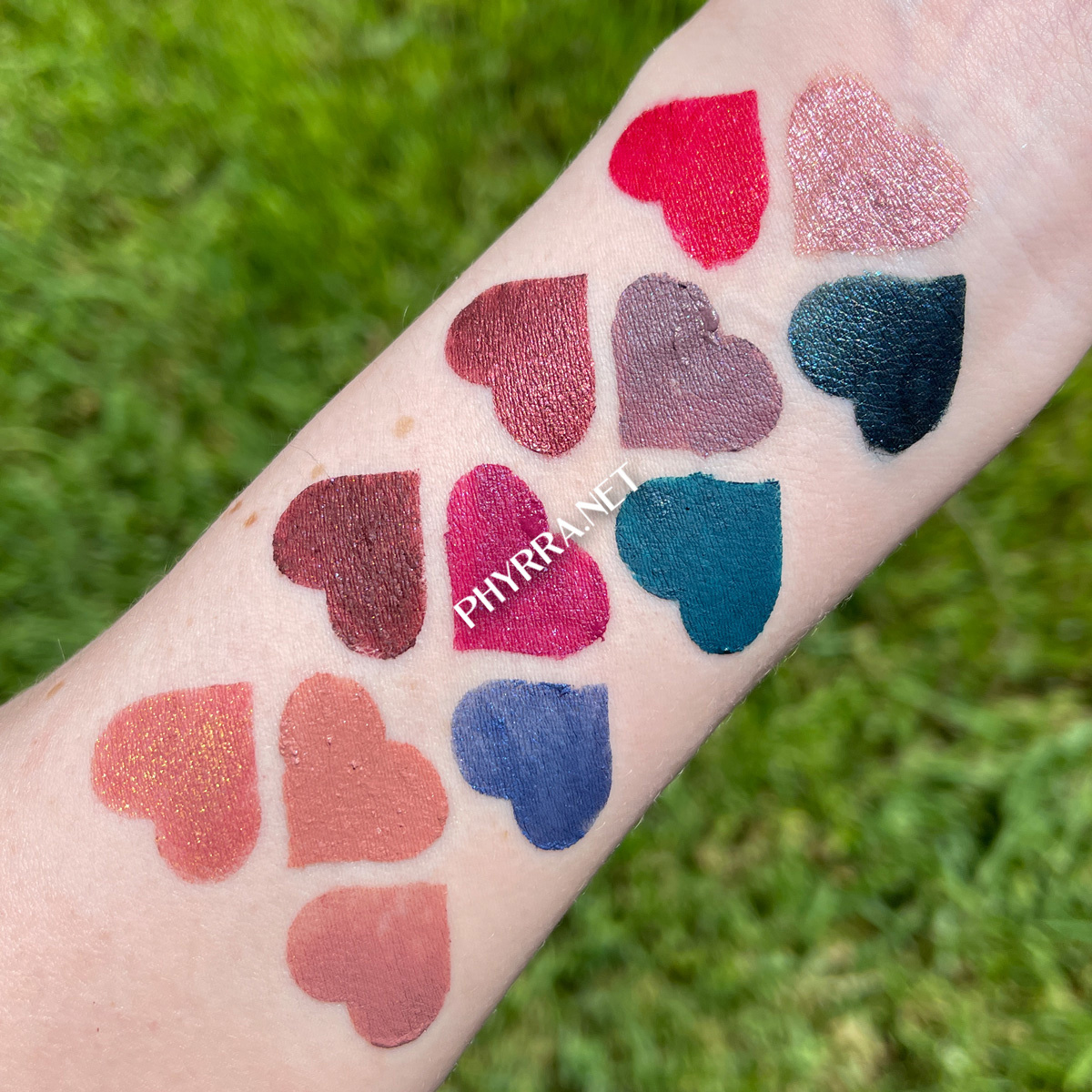 Pale Skin Sugarpill Liquid Lip Color Swatches