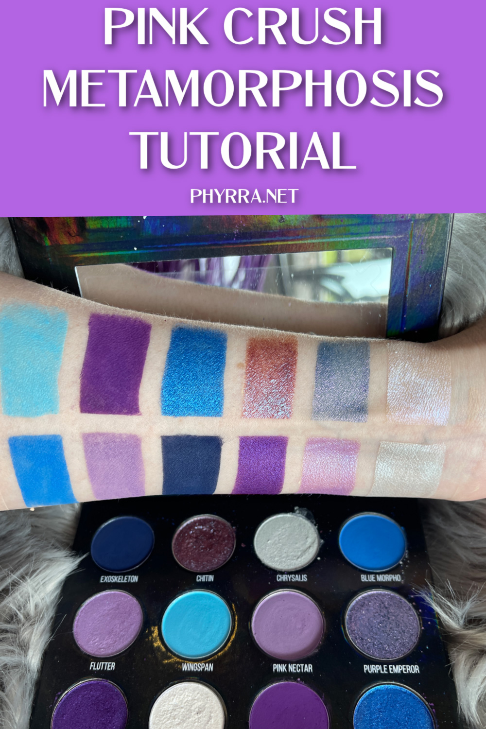 Pink Crush Metamorphosis Palette Tutorial