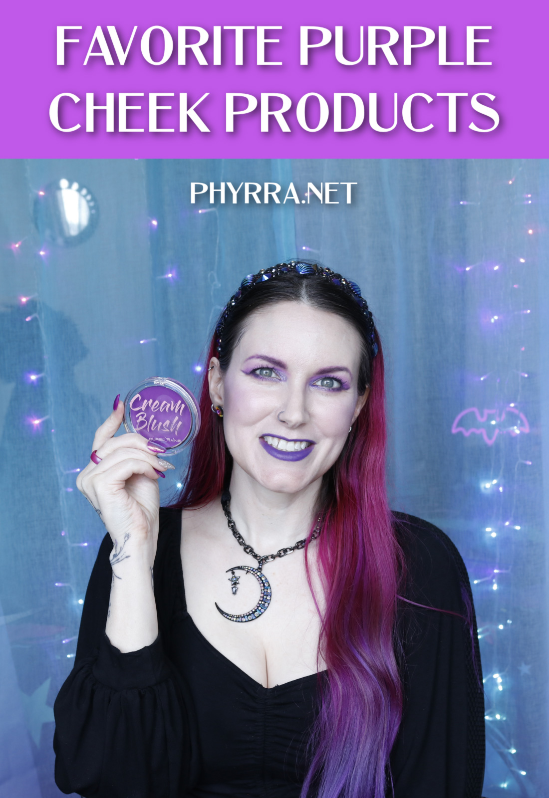 Favorite Purple Cheek Products