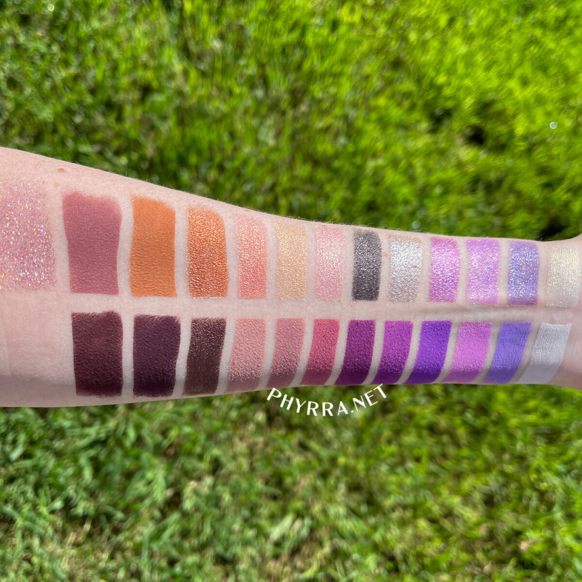 ABH Norvina 5 Fair Skin Direct Sun Swatches