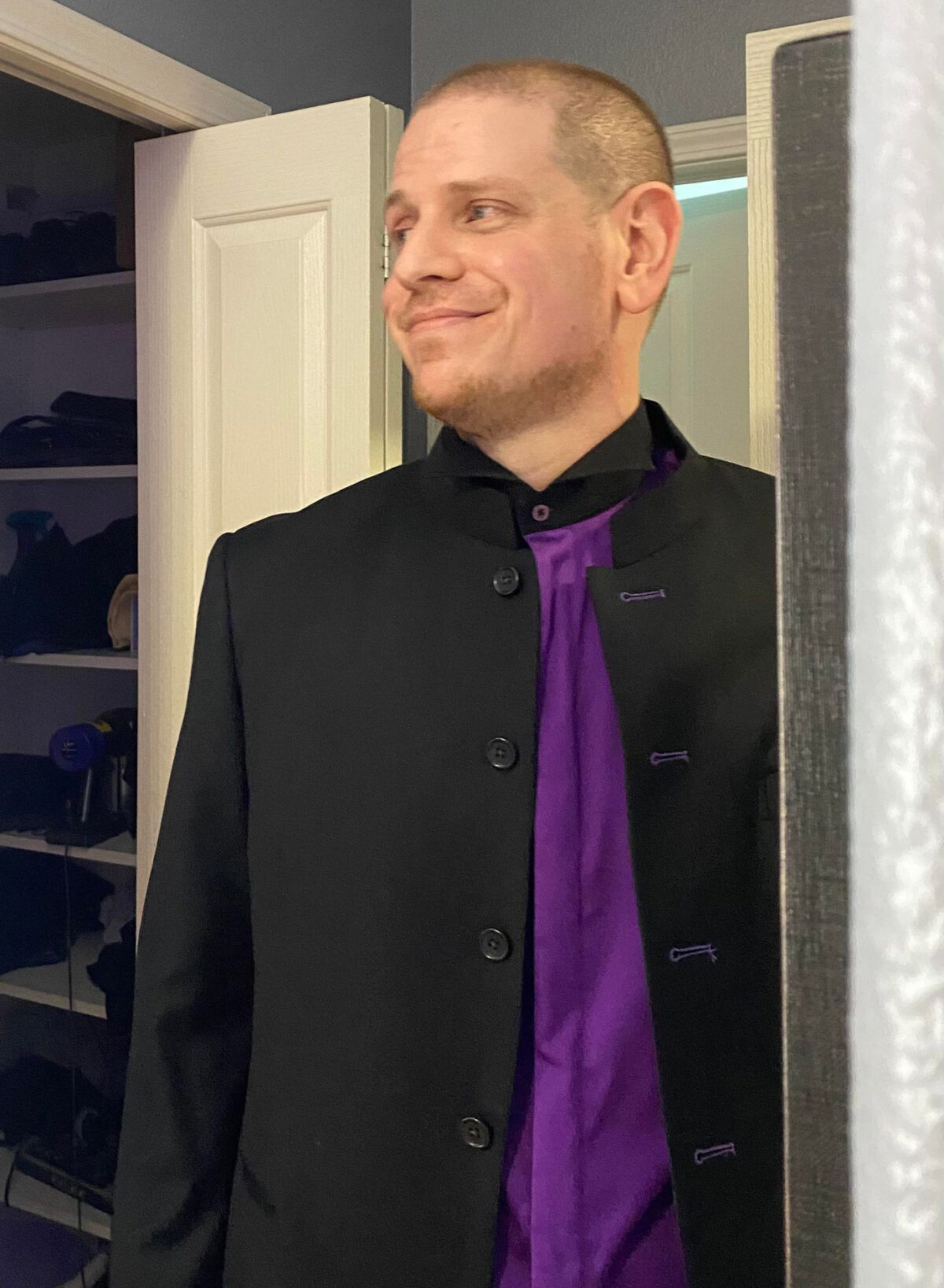 Dave's Custom Gothic Wedding Suit