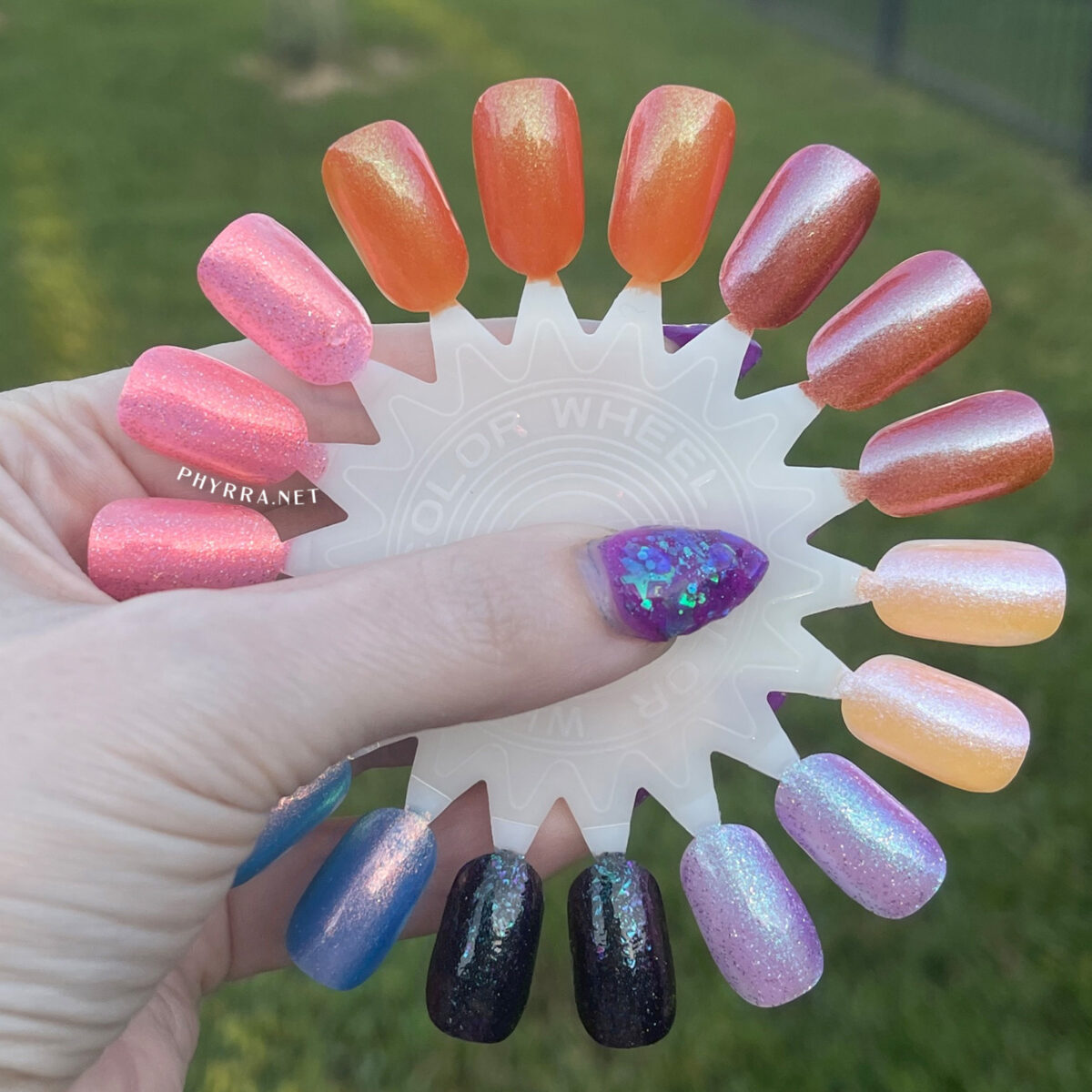 Iridescent Multichrome Indie Nail Polish Swatches Comparison