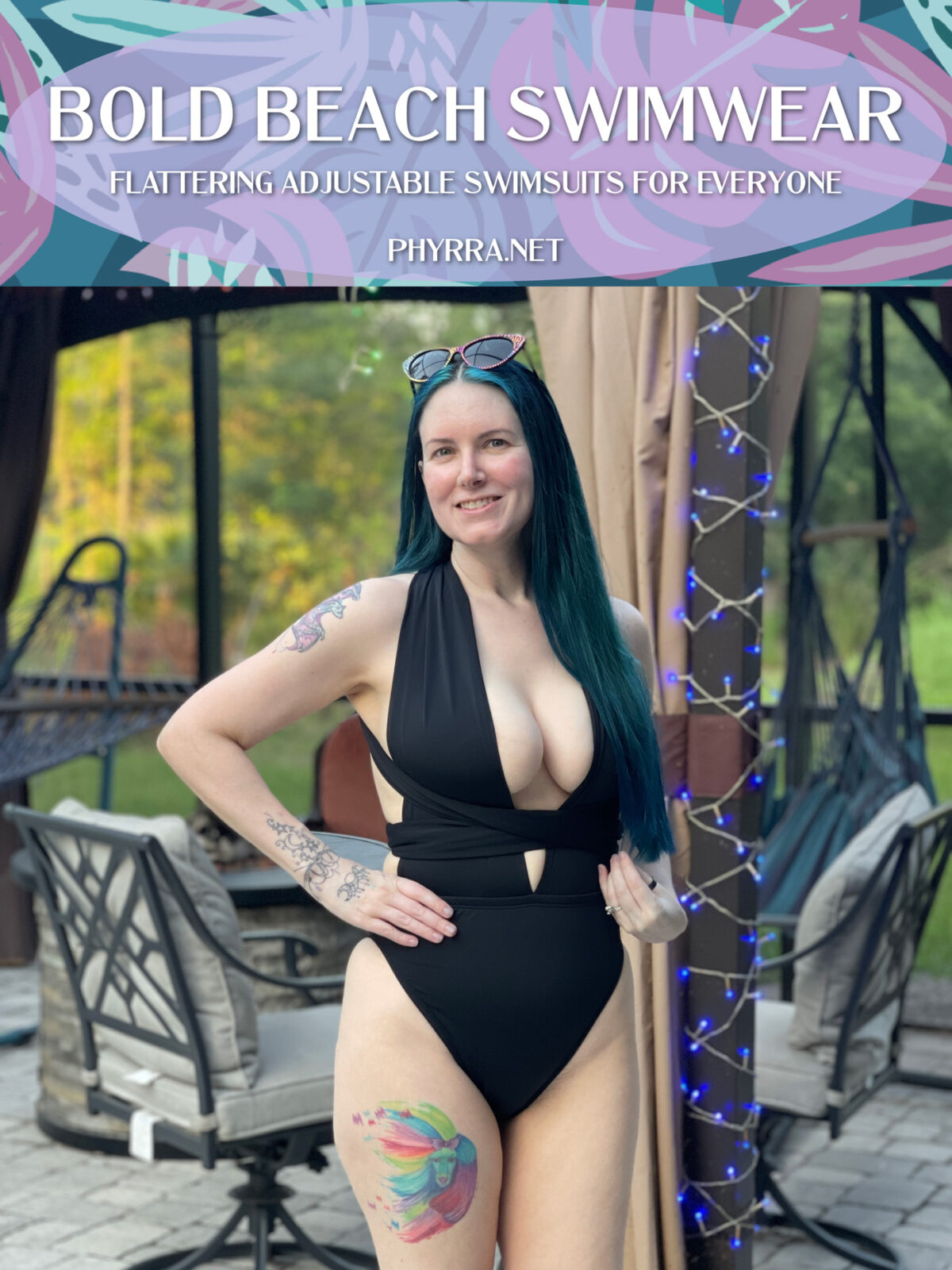 Bold Beach Swimwear Review at Phyrra.net on Cordelia Frost