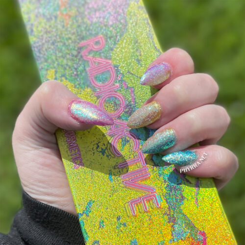 Pansexual Pride Nails Tutorial