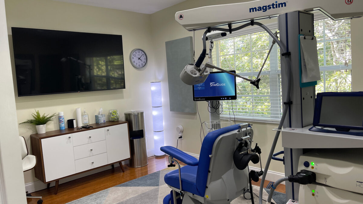 a TMS Therapy Room