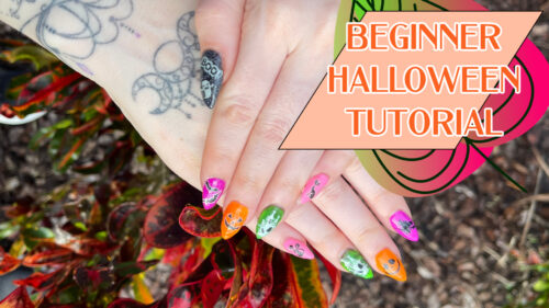 Halloween Nail Art Tutorial for Beginners
