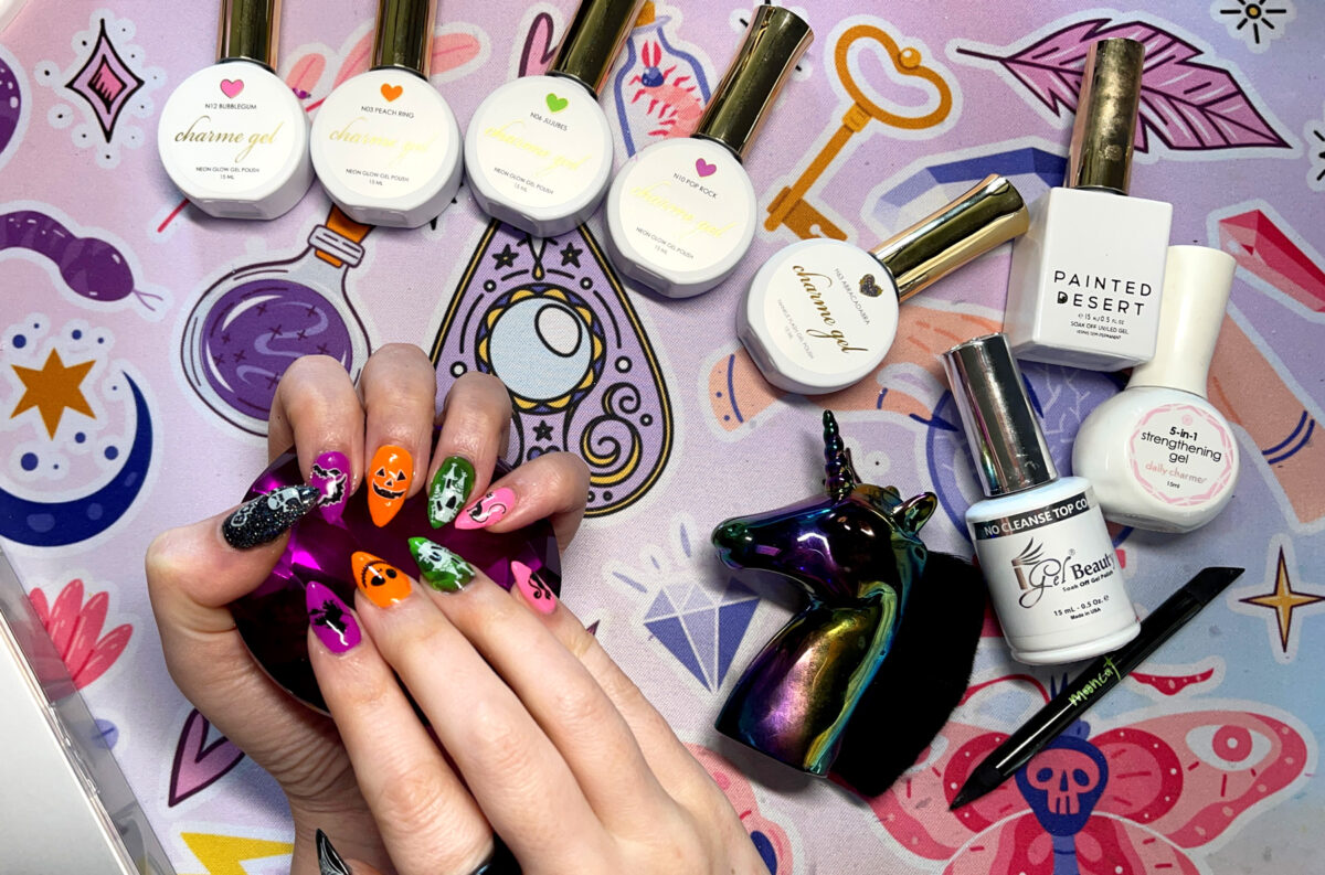 Products Featured in the Halloween Nail Art Tutorial