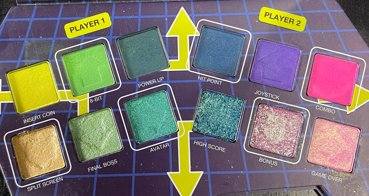 Inside the Lethal Cosmetics 1UP Vegan Indie Makeup Palette