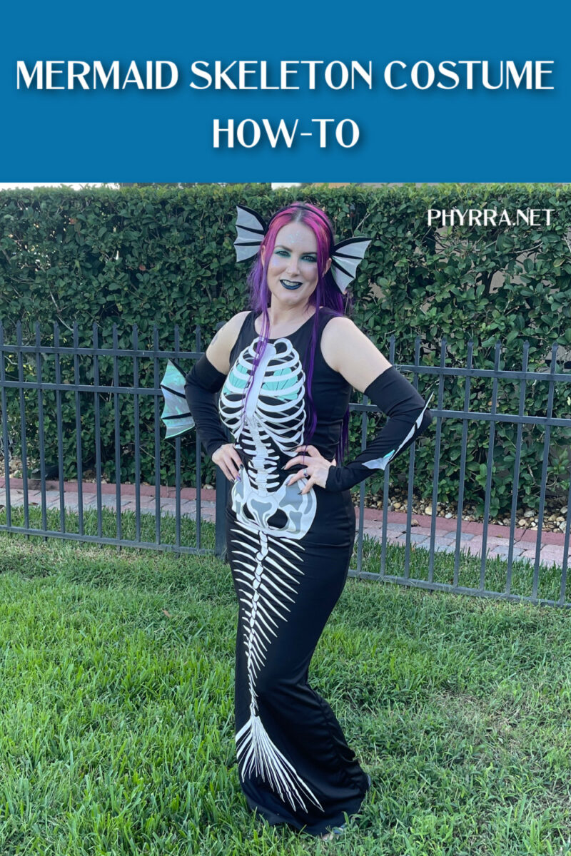 Mermaid Skeleton Costume - Undead but Delicious!