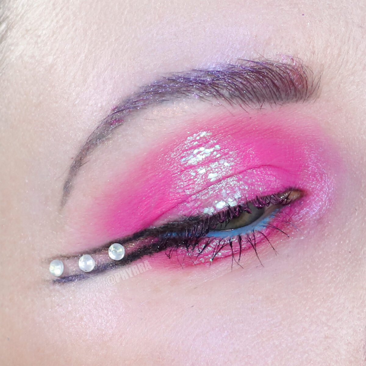 80s inspired eyeshadow tutorial