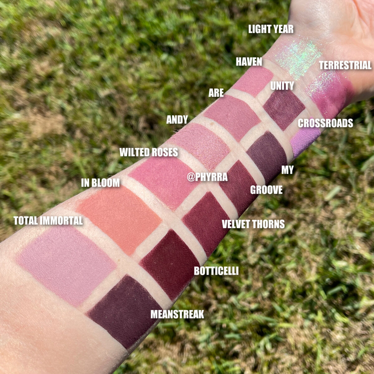 Duping the Vibes of the Karla Cosmetics Romance Palette Swatches