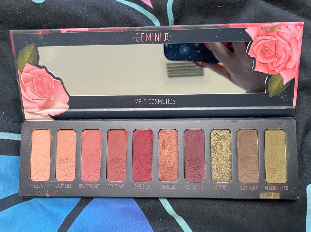 the Gemini II Palette inside