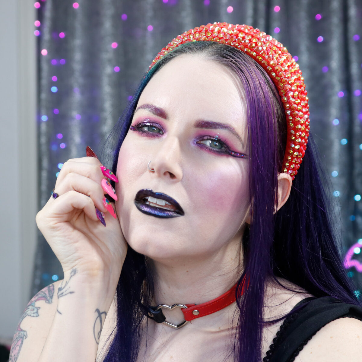 Cruelty-Free Goth & Unicorn Makeup