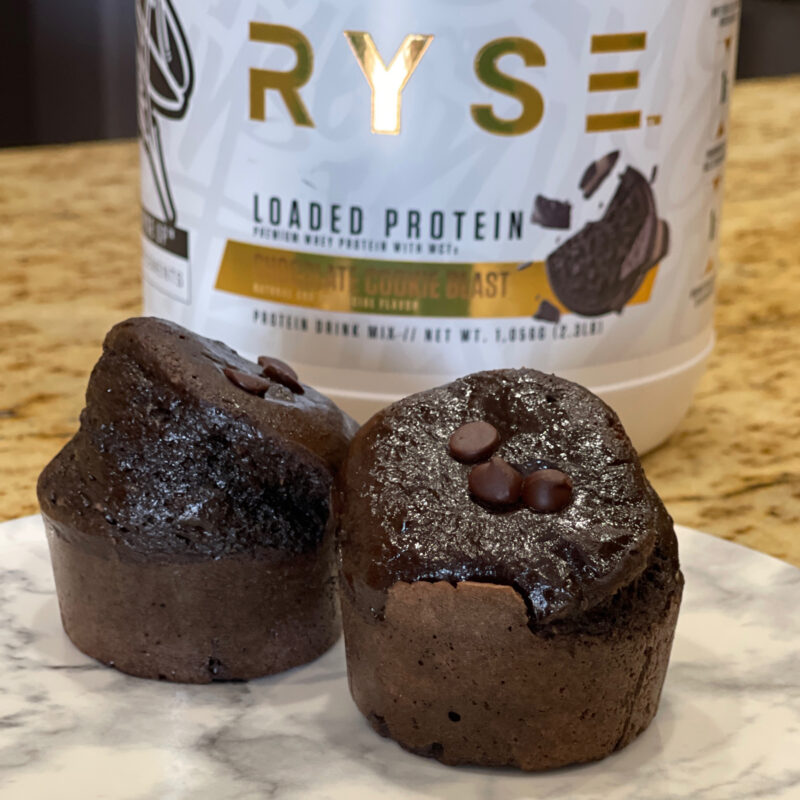 Ryse Chocolate Cinnamon Protein Muffins