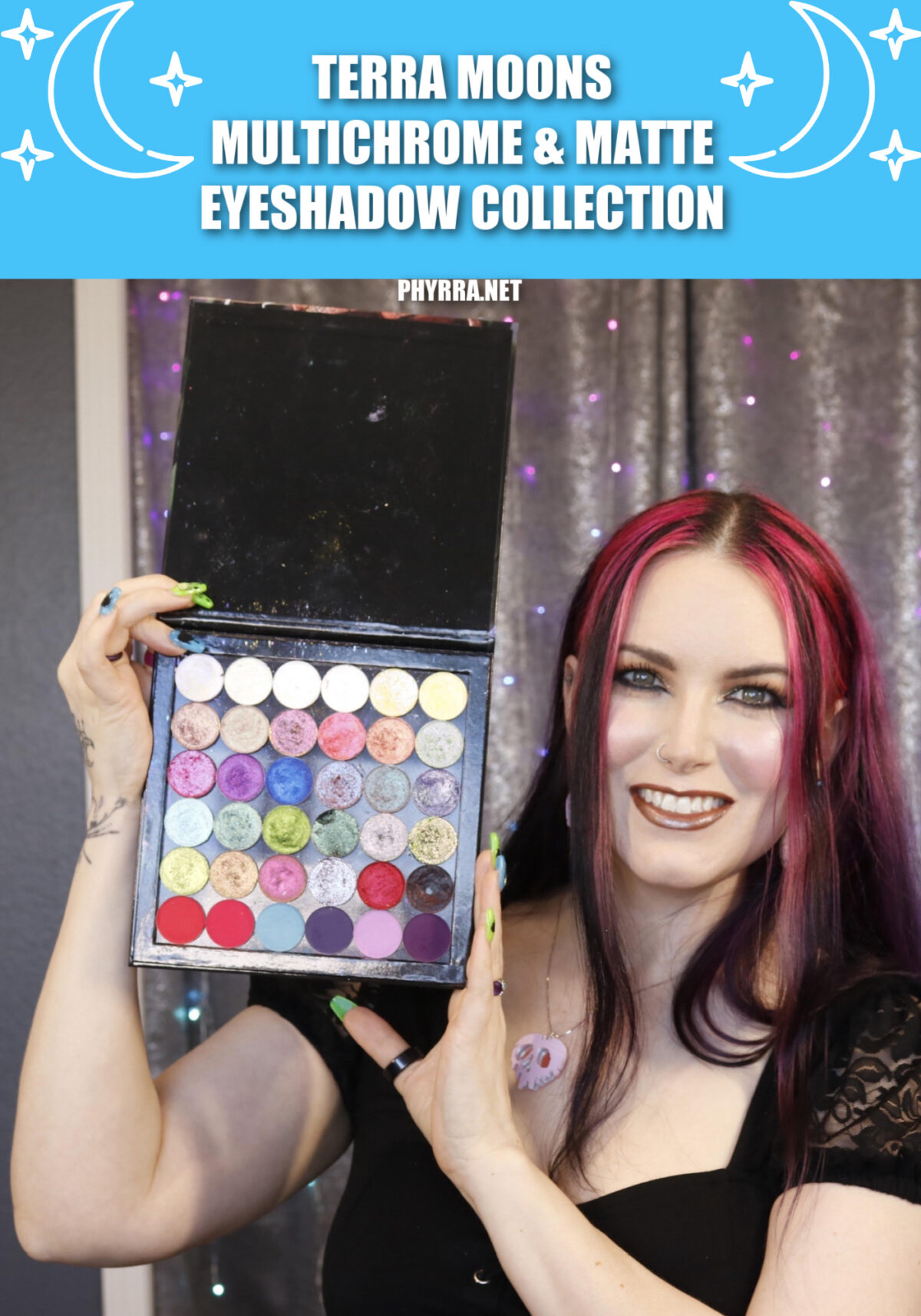 Terra Moons Alter Ego Extreme Multichrome Shadow Review & Swatches