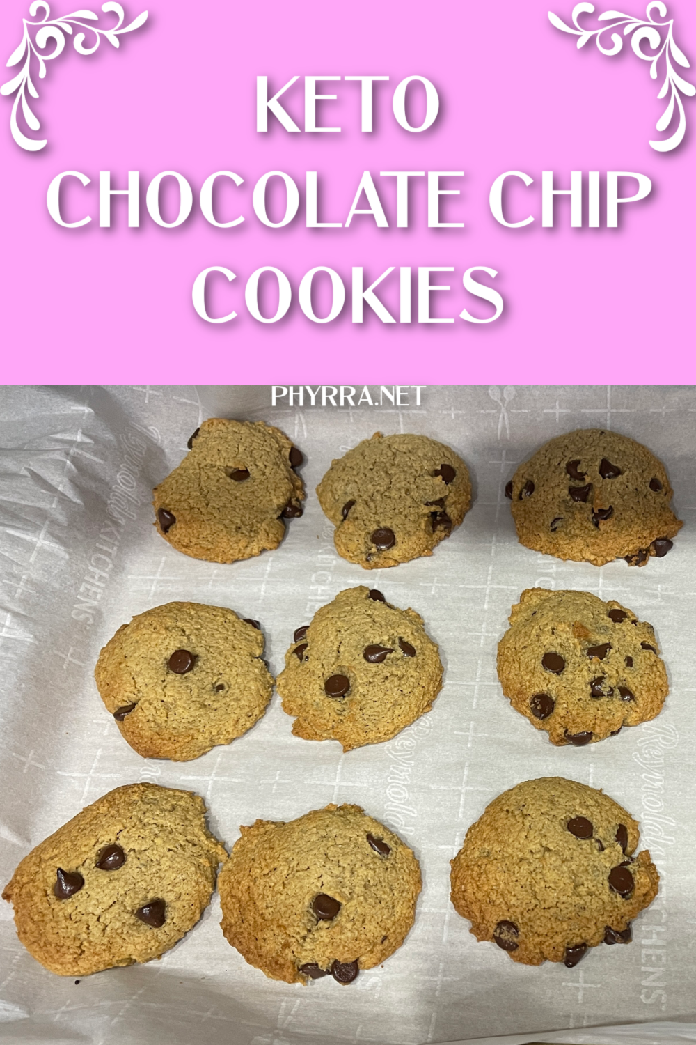 Keto Chocolate Chip Cookies Recipe