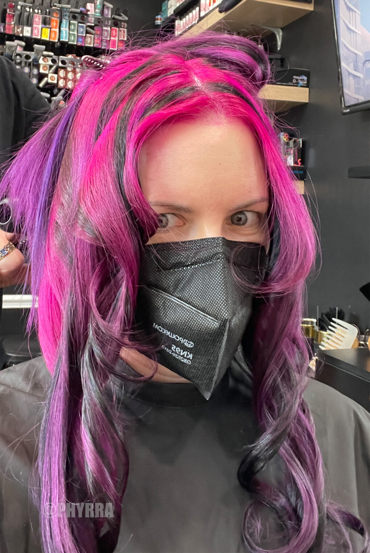 Manic Panic Pink Warrior Vibrant Neon Pink Hair Dye