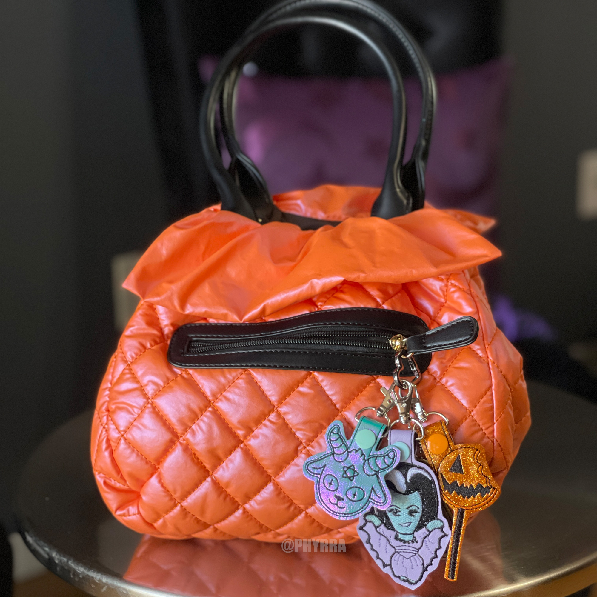 TIJN Orange Peel Harlow Bag